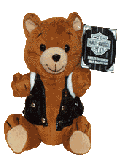 Motor Head ~ Harley Davidson Beanie Bear